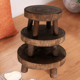 Petra Wood Plant Stands