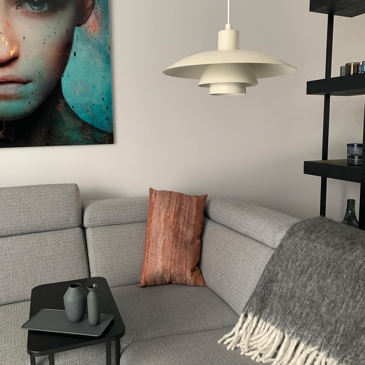 Three-layer Pendant Light