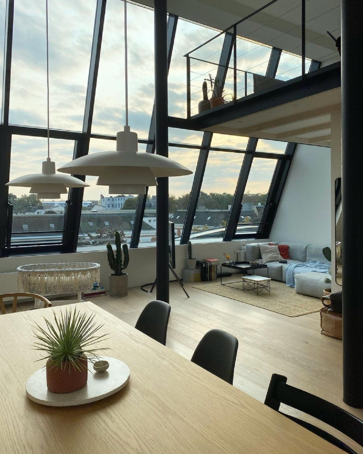 Three-layer Pendant Light