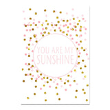 Pink Unicorn Poster Nursery Canvas Decoration for Girls' Room