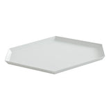 Metal Diamond Polygonal Geometric Display or Serving Dish