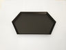 Metal Diamond Polygonal Geometric Display or Serving Dish