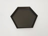 Metal Diamond Polygonal Geometric Display or Serving Dish