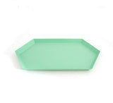 Metal Diamond Polygonal Geometric Display or Serving Dish
