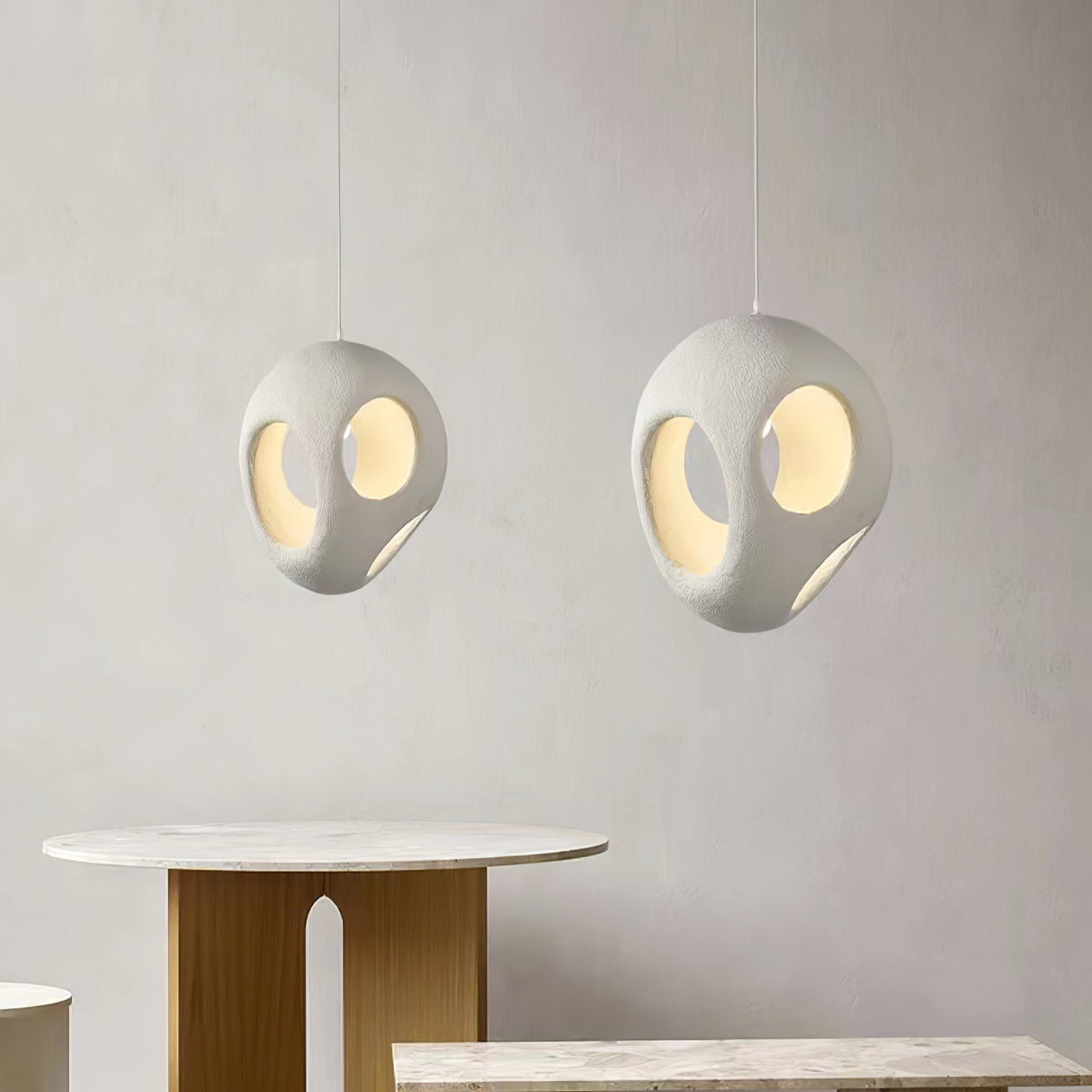 Polystyrene Pendant Light