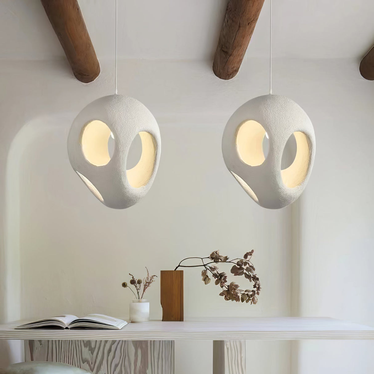 Polystyrene Pendant Light