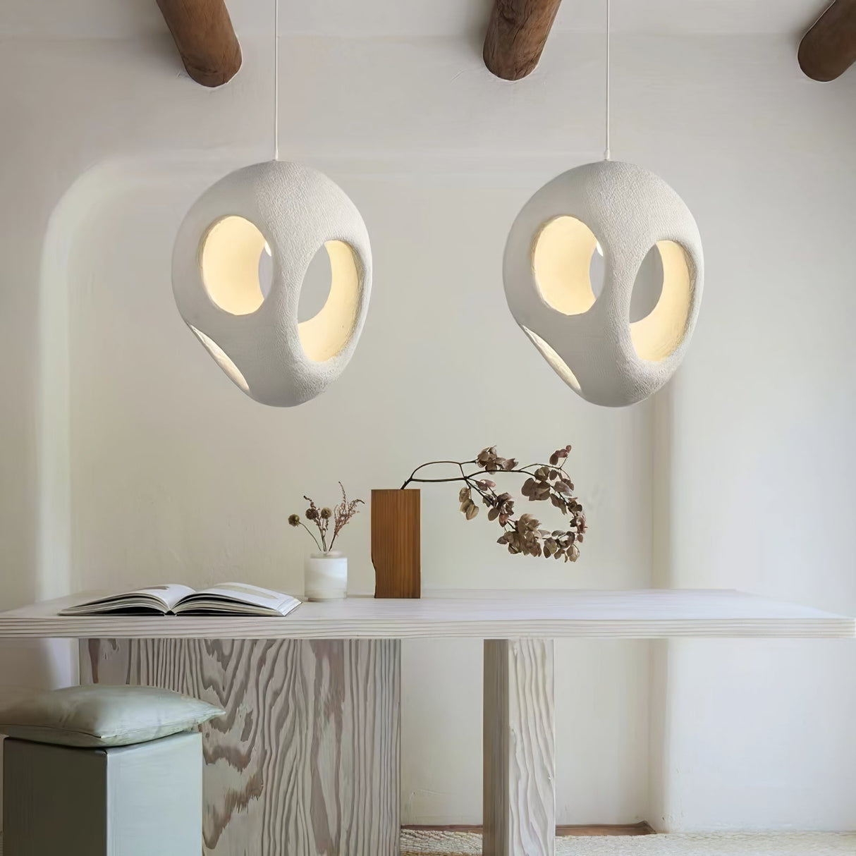 Polystyrene Pendant Light