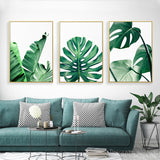 Poster Wall painting Posters And Prints Leaf Wall Art Canvas Painting Scandinavian Wall Pictures For Living Room Unframed