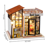 Miniature Dollhouse Kit, Book Store