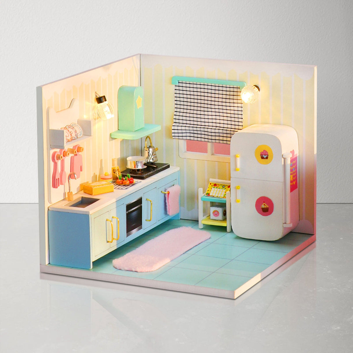 DIY Dollhouse Kit, Kitchen Room