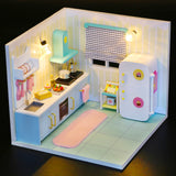 DIY Dollhouse Kit, Kitchen Room