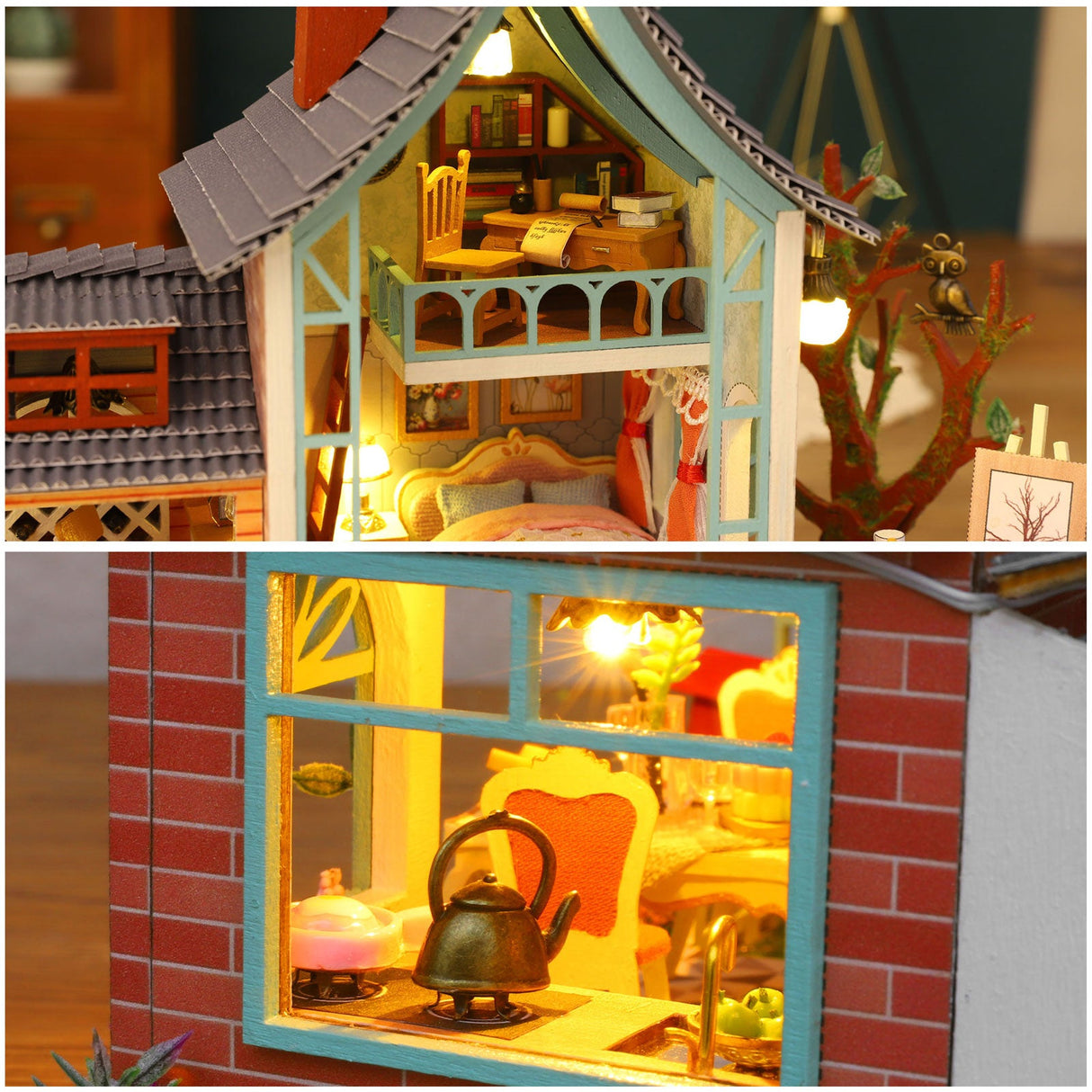 DIY Dollhouse Kit, Jungle Resort