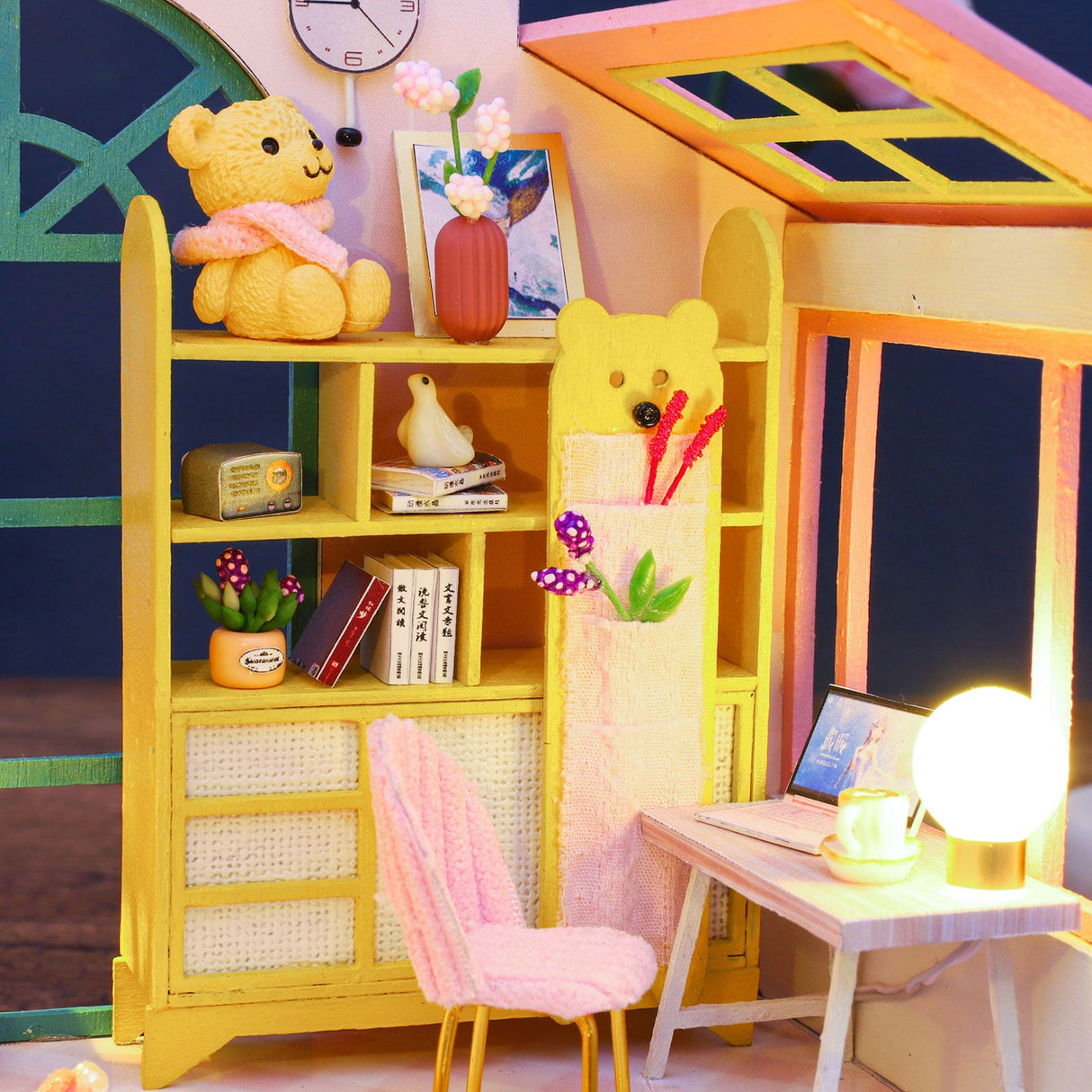 DIY Dollhouse Kit, Flower Dream