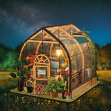 DIY Dollhouse Kit, Green Plants Flower Shop