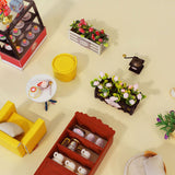DIY Dollhouse Kit, Coffee Shop Flowers Shop