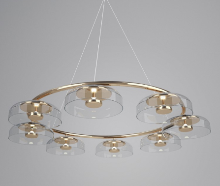 Glass Chandelier