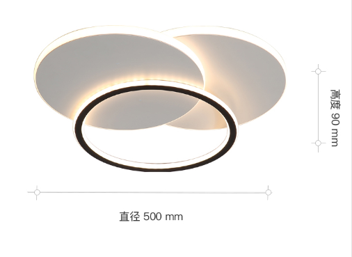 Geometric Modern LED Ceiling Lamp