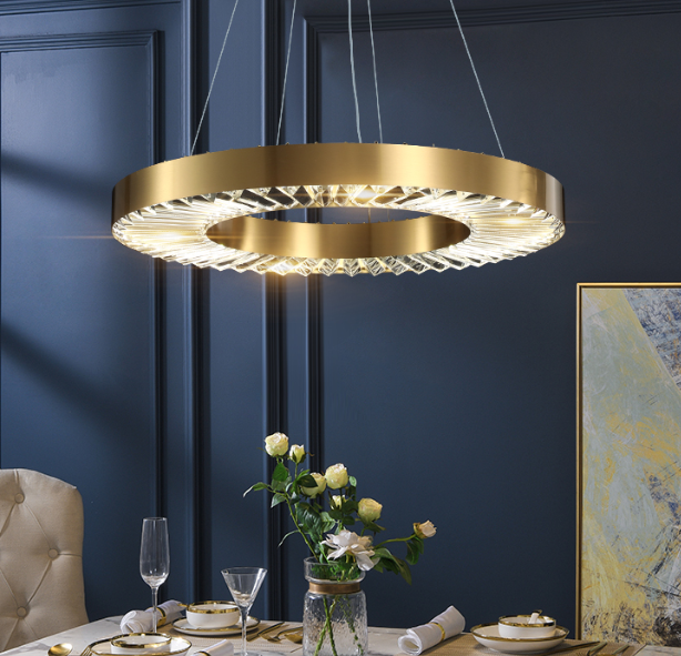 Canopus circle chandelier