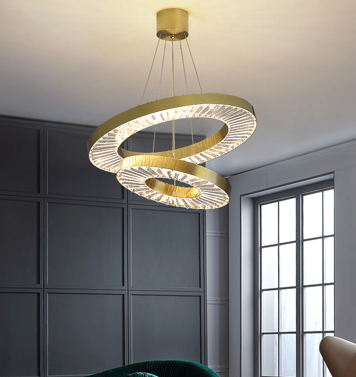 Canopus circle chandelier