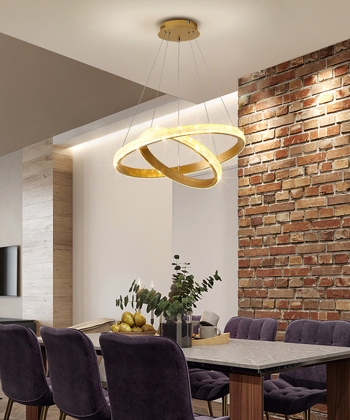 Aura Circle LED Chandelier