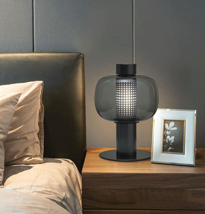 BONBORI | Traditional led Glass table lamp