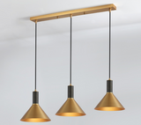 Brass Cone Nordic Pendant