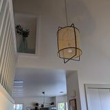 Rattan Cane Pendant Light