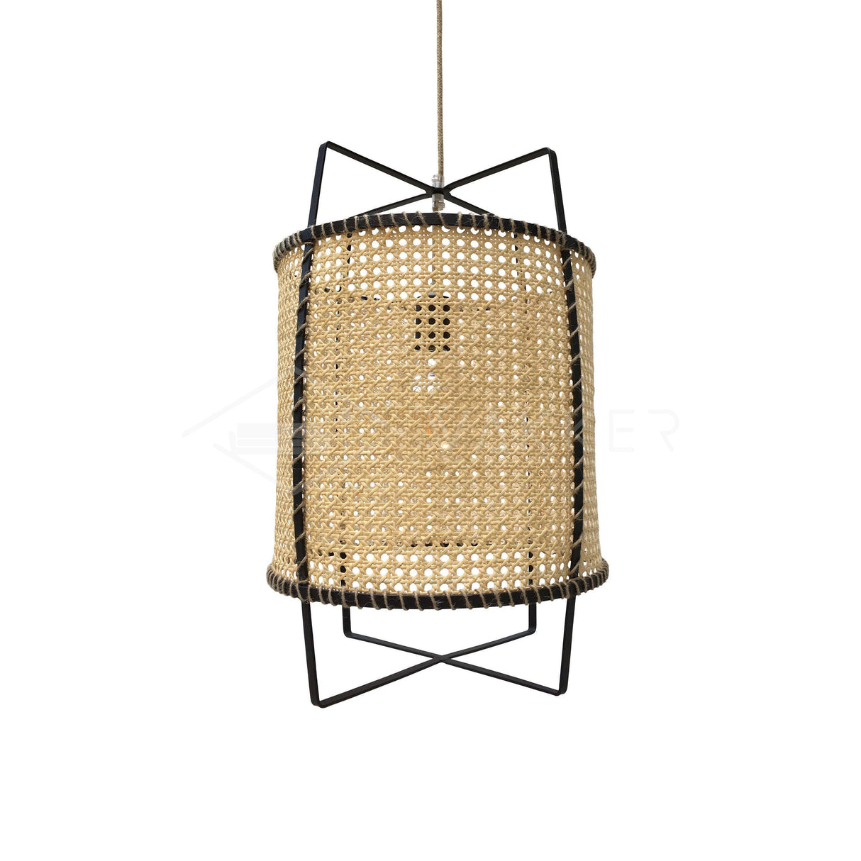 Rattan Cane Pendant Light