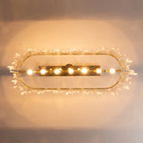 Rectangular Icicle Glass Chandelier