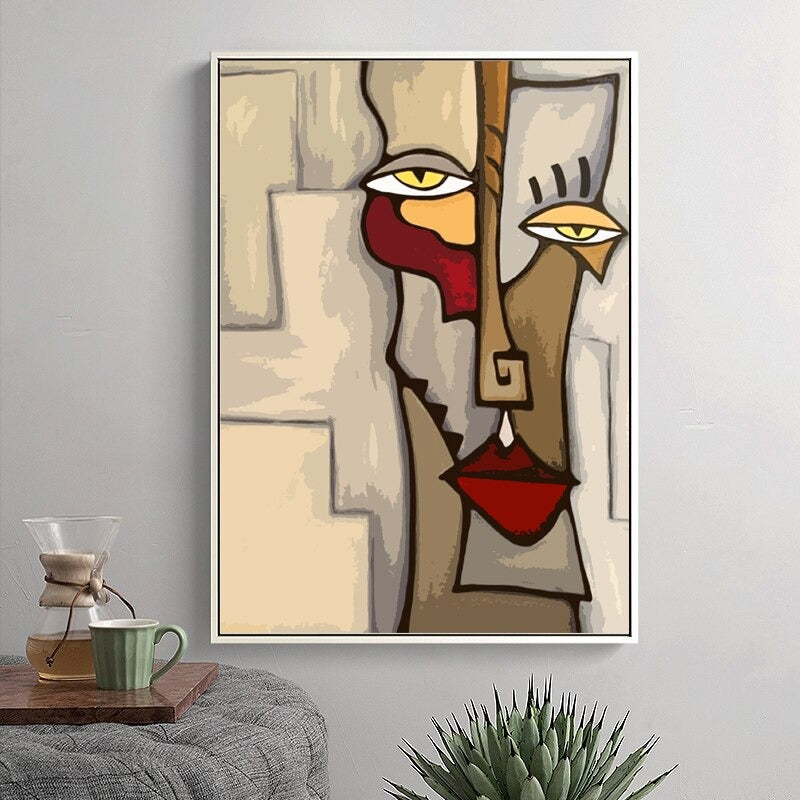 Red Lips Canvas Print