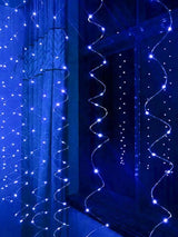 Curtain Decorative String Light With 300pcs Bulb For Remote Control