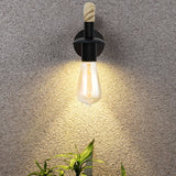 Retro Hemp Rope Industrial Loft Wall Light Fixtures