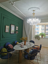 Ribbed Shell Ceiling light