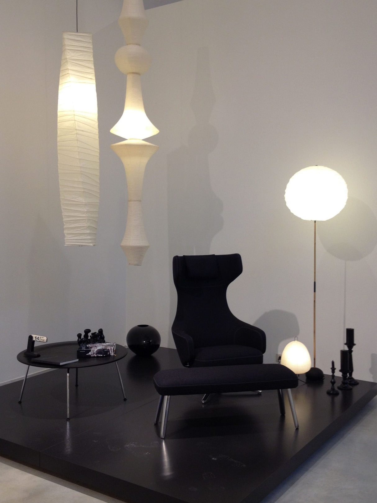 Rice Paper E Pendant Light