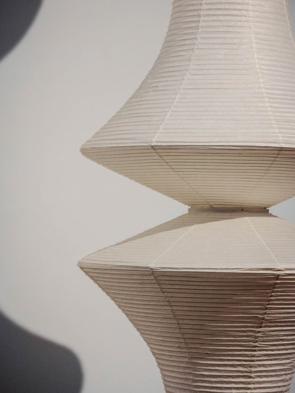 Rice Paper E Pendant Light