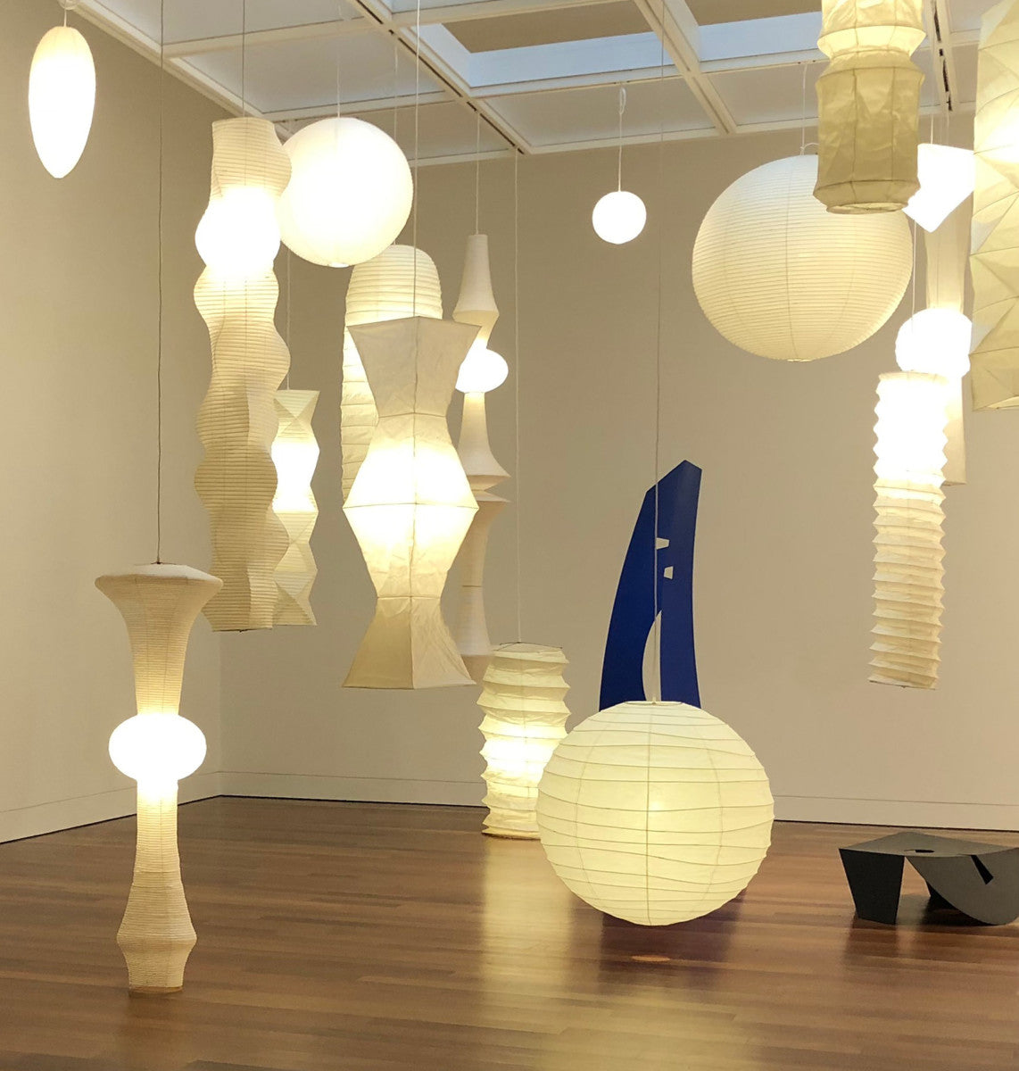 Rice Paper E Pendant Light