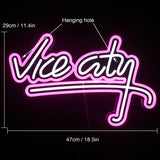 Vice City Neon Sign Led