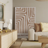 Geometric Poster Dark Academia