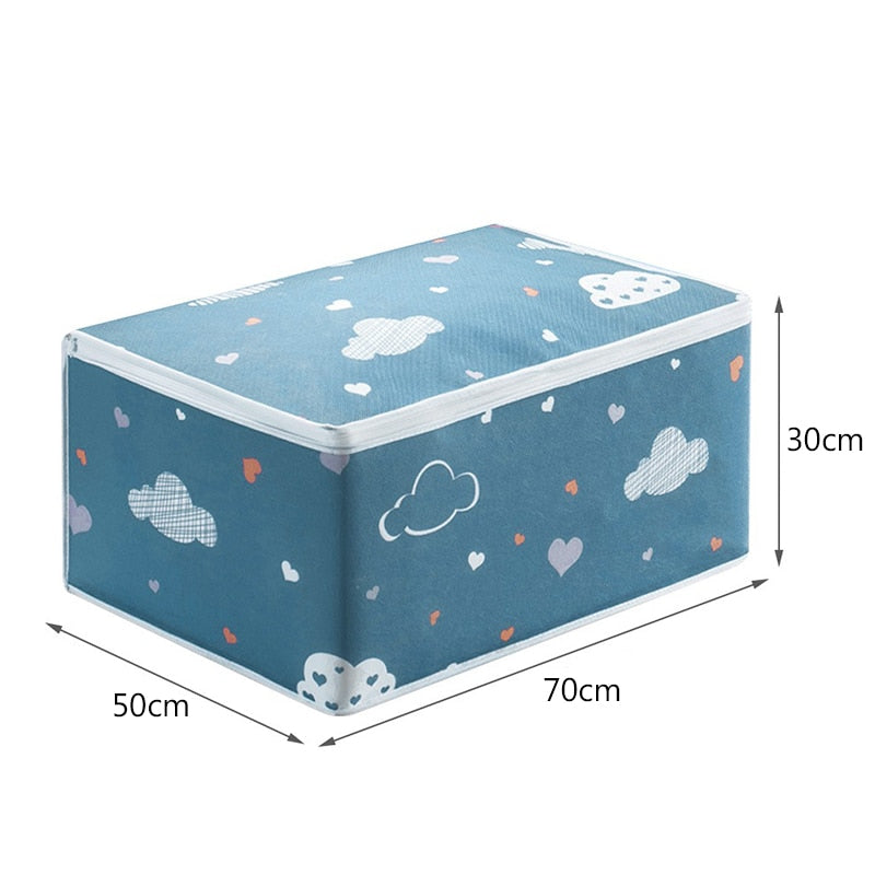 Preppy Patterned Foldable Storage Bag