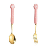 Cat Claw Spoon & Fork Set