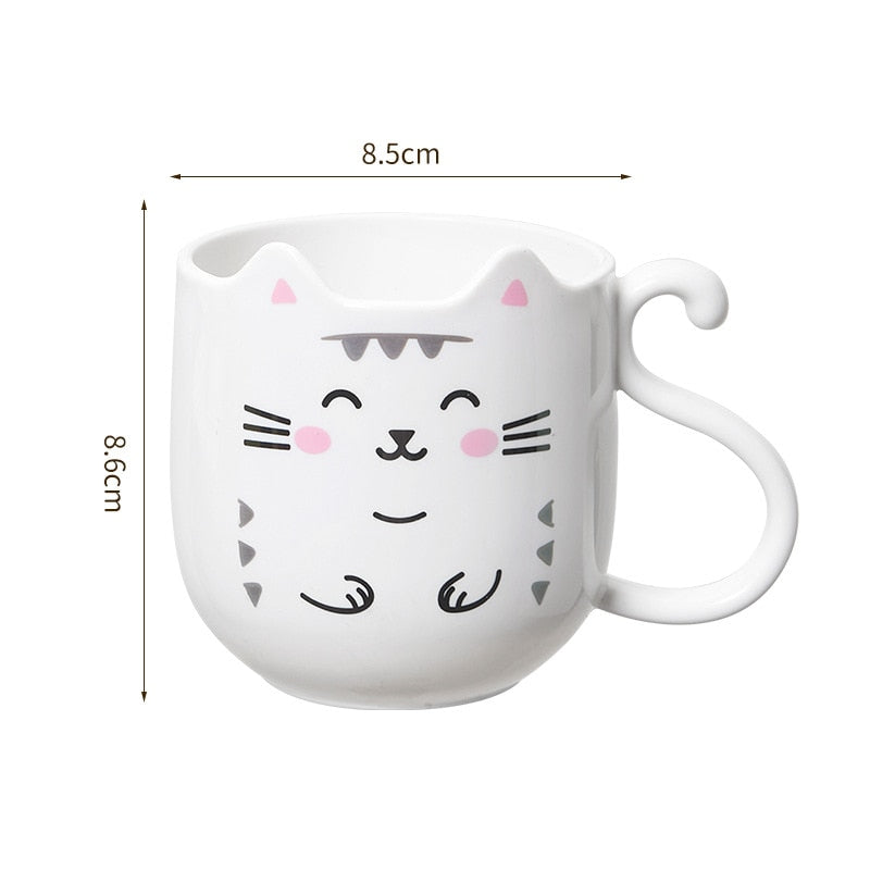 Cute Cat Mouthsash Cup