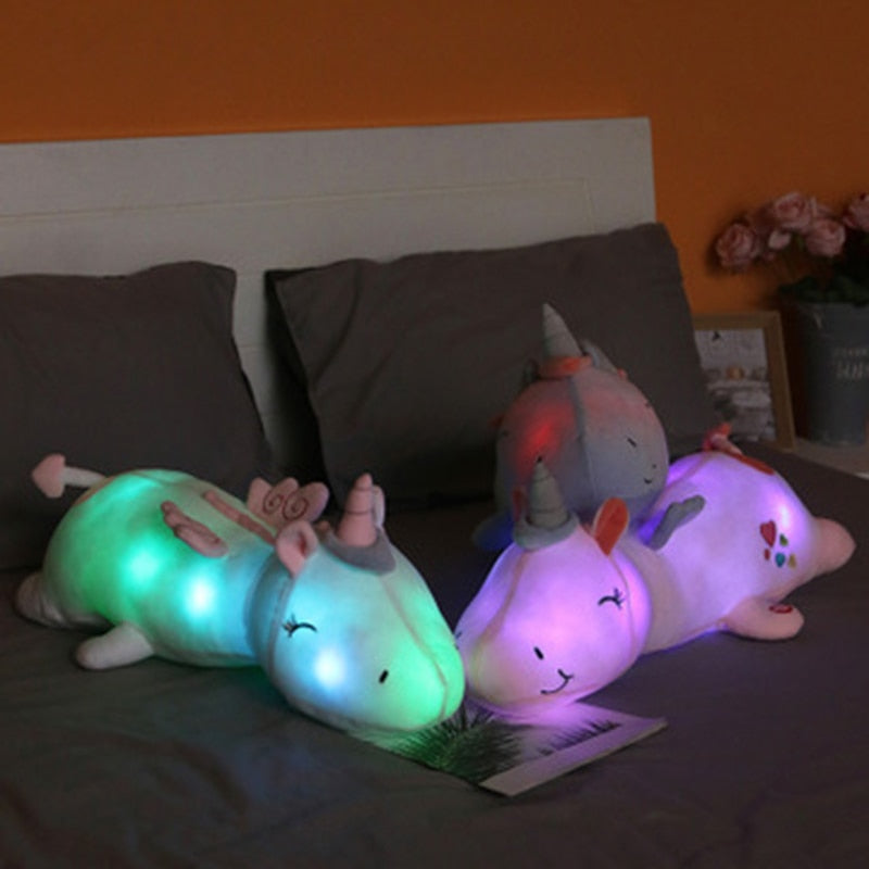 Glowing Unicorn Plush Toy