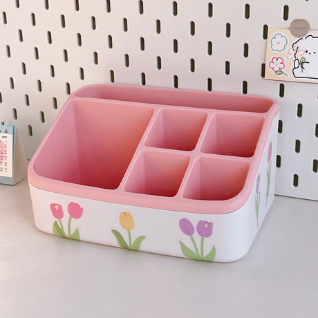 Preppy Flowers Storage Box