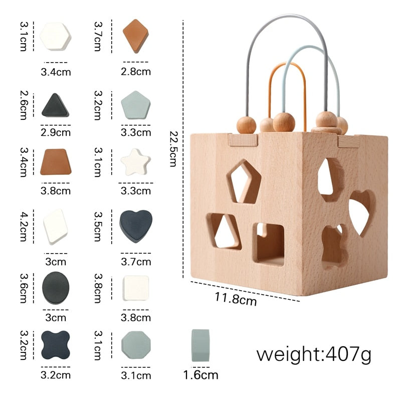 Wooden Shape Sorting Puzzle