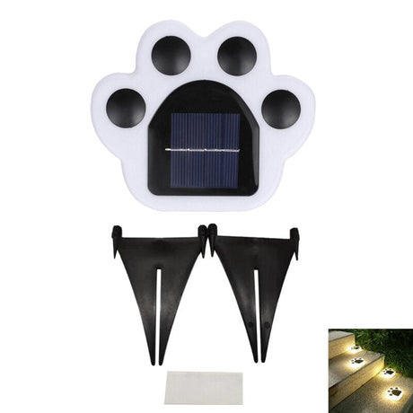 Garden Cat Paw Solar Light