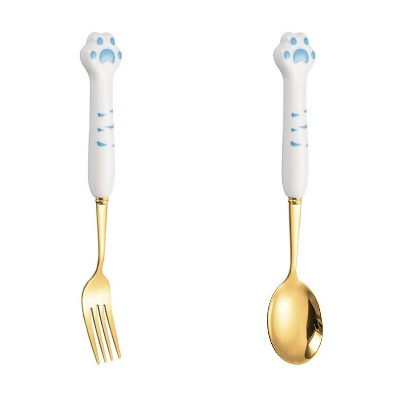 Cat Claw Spoon & Fork Set