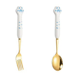 Cat Claw Spoon & Fork Set