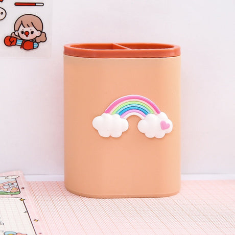 Kawaii Cartoon Pen Holder