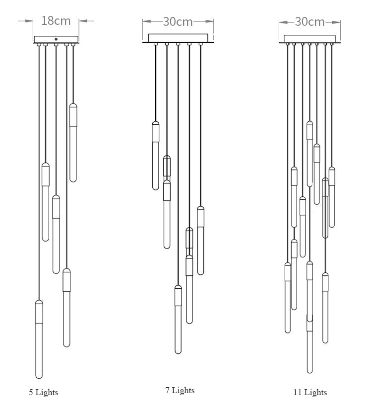 Cluster Pendant Light