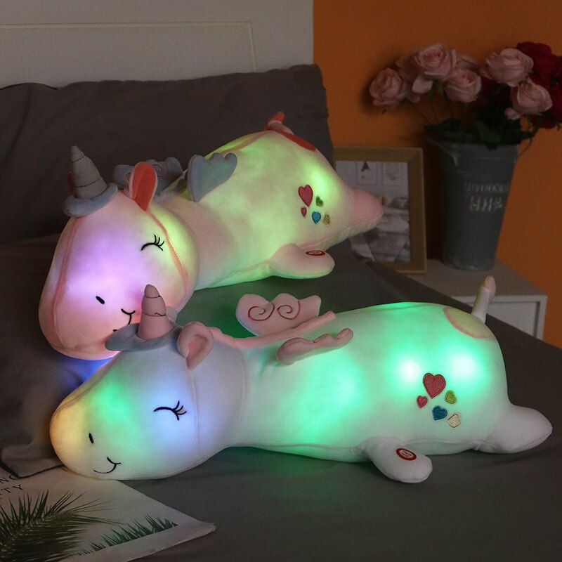 Glowing Unicorn Plush Toy